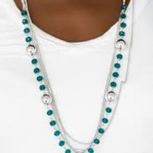 paparazzi Jewelry - High Standards - Blue Necklace Set paparazzi Jewelry - High Standards - Blue Necklace Set